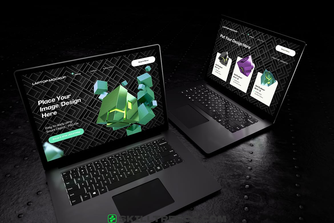 图片[3]-Laptop Device Mockup（857056）-技能树